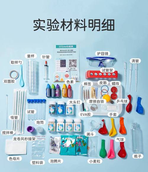 兒童科學(xué)色素化學(xué)小實(shí)驗(yàn)玩具套裝幼兒園小學(xué)生手工科技制作材料包